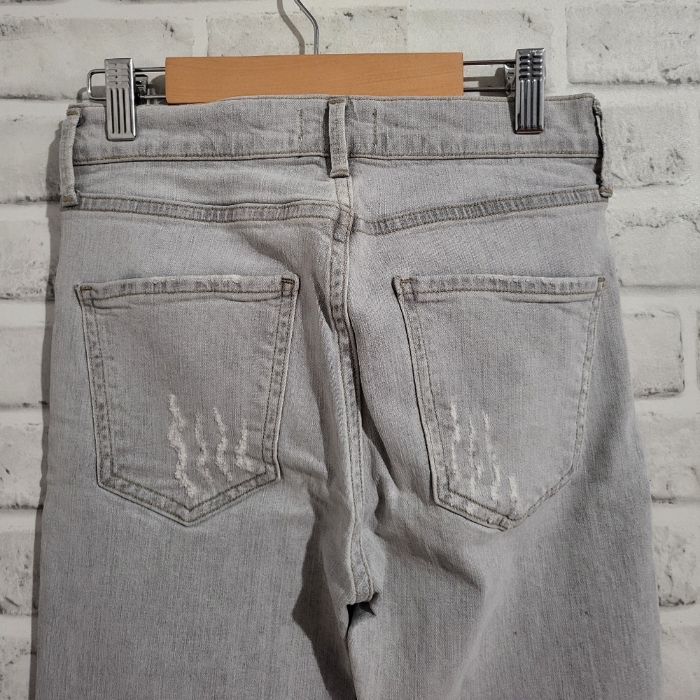 EUC Agolde Sophie Skinny Crop Feel Good Jeans Grey size‎ 24 - Picture 8 of 11